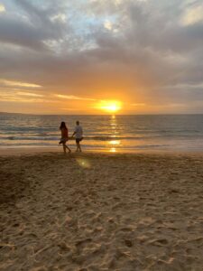Lahaina Beach Sunset 1